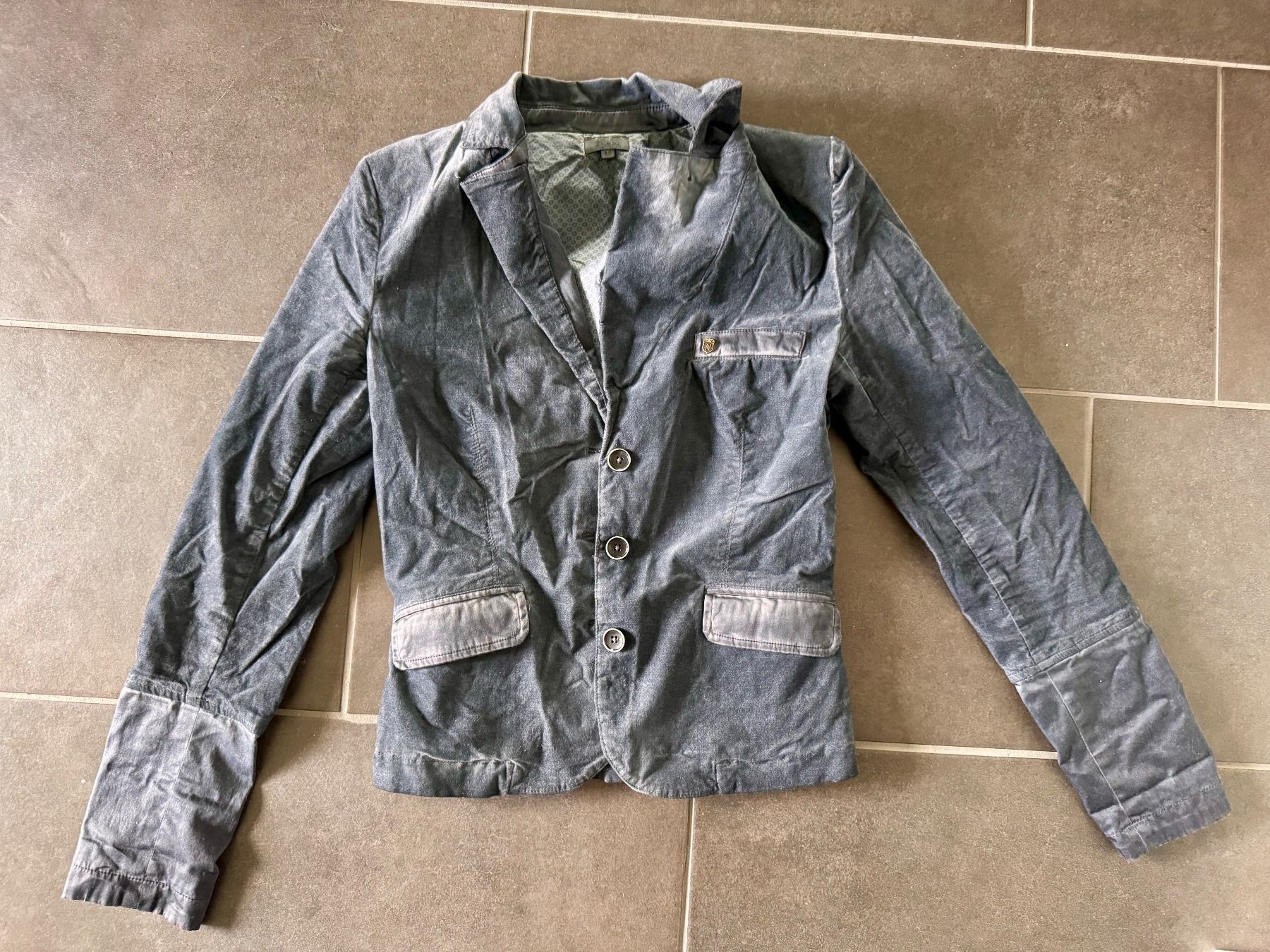 Nile Giacche: Bequemer Blazer NILE Gr. XS Dunkelblau – Usato da Rothrist venduto da Fondgruebe 4