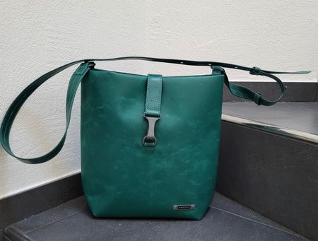 Freitag Bird R124 Shoulder-Bag / GREEN MATT / TOP-ZUSTAND!!!