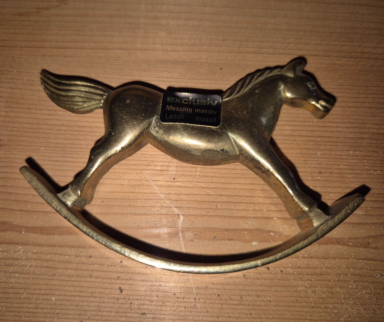 Sculture & Statue: Messing Pferd massiv – Usato da Vilters venduto da Fleiflomi 4