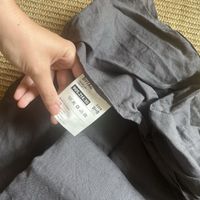 Set 2x IKEA DYTÅG 100% linen 50x60 cushion covers 