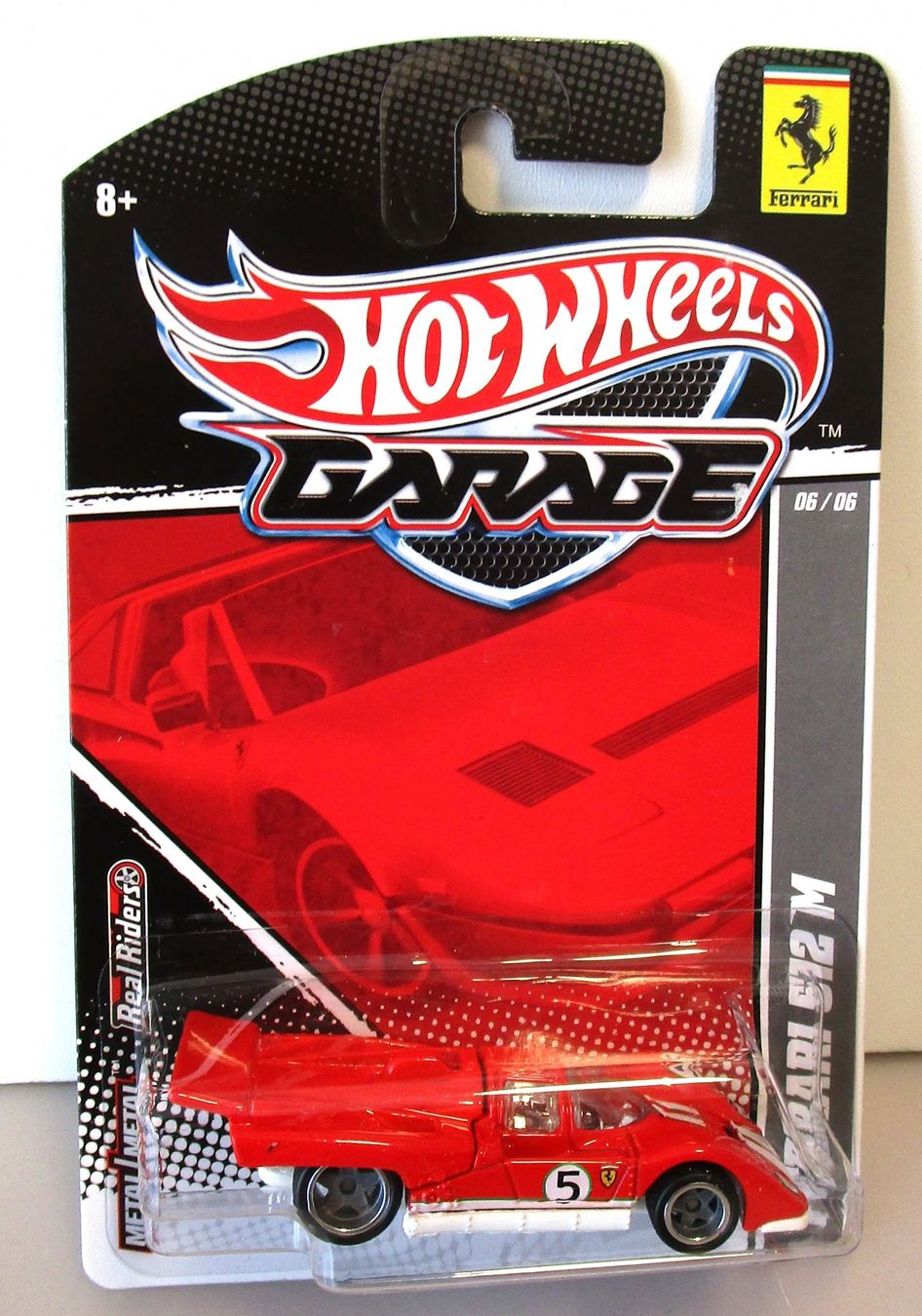 Ferrari Modellini d'auto: HOT WHEELS FERRARI 512M " GARAGE " - T8301 – Nuovo e nell'imballaggio originale da Chêne-Bourg venduto da breno56