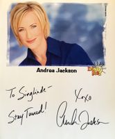 Andrea Jackson Autogramm signiert Foto 20x25cm