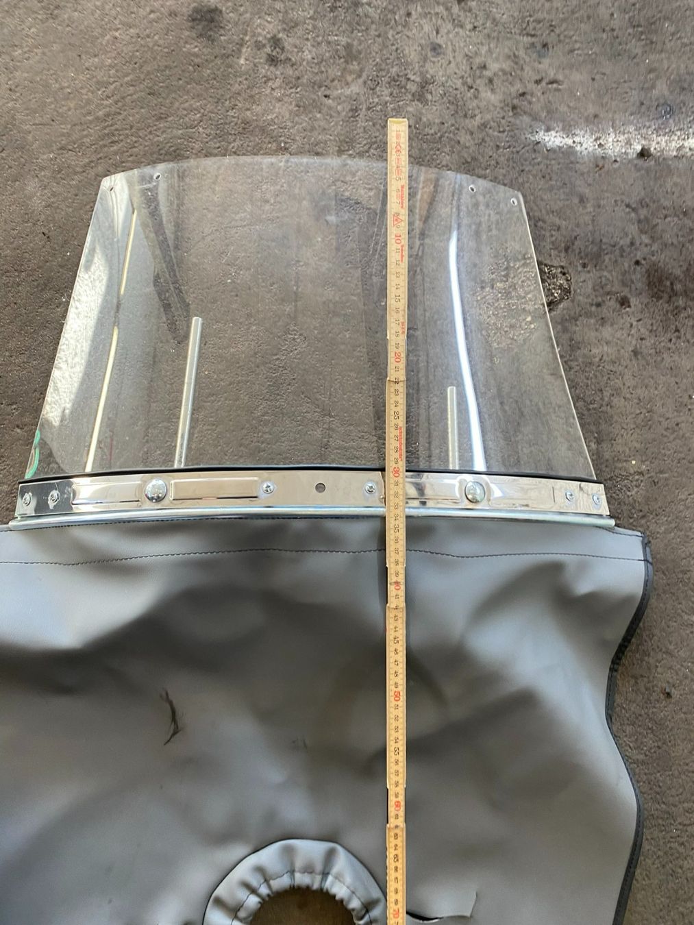 Mofa-Ersatzteile: Windschutzschild Regenschutz Töffli Mofa – Gebraucht aus Rehetobel von  2