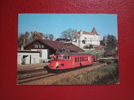 AK Bahn Roter Pfeil beim Schloss Oron