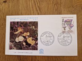 Ersttagsbrief FDC, 1987; LA CHANTERELLE