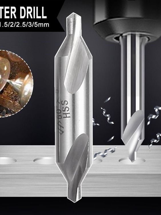 Greenlee Kombi-Bohrer/Gewindebohrer 1/4-20 NC – Für Metall Bis 10 Gauge, Inkl. Kegelsenker