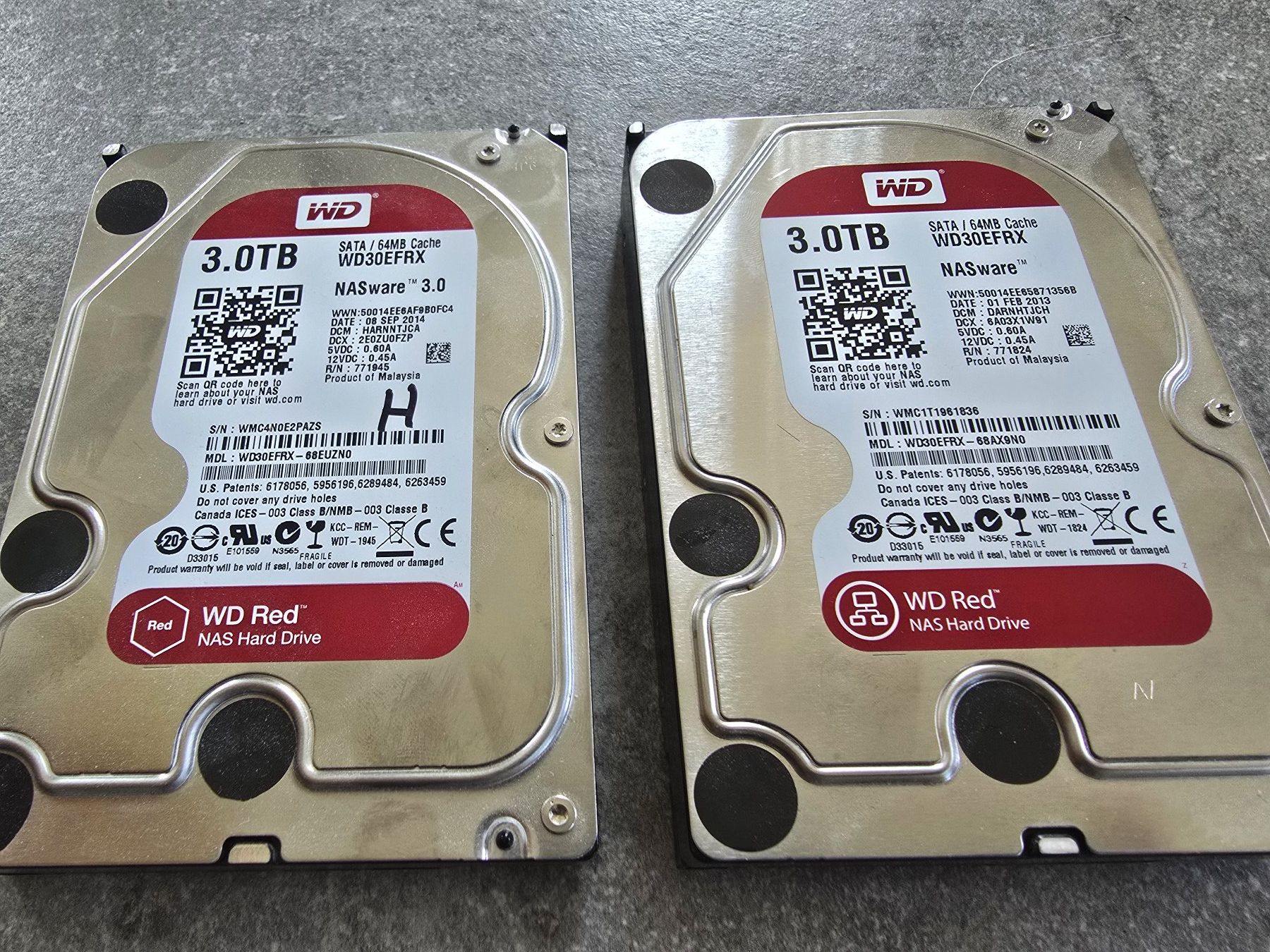 Western Digital Dischi rigidi: Western Digital WD Red 3.0TB NAS – Usato da Olten venduto da Triologyblue