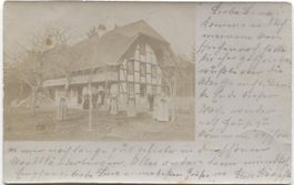 LANDWIRTSCHAFT/BAUERNHAUS 1903 Bauernfamilie Murzelen BE?