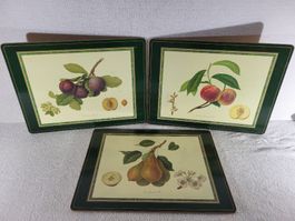 3er Set mit Fruchtmotiven