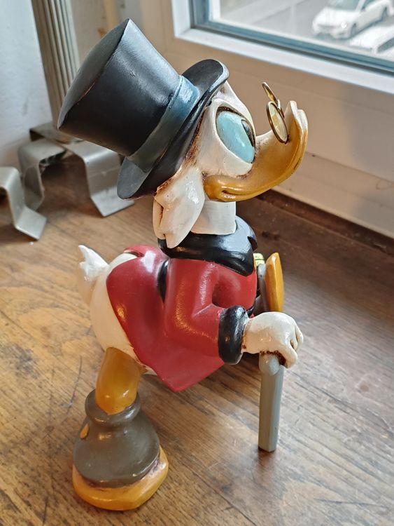 Dagobert Duck mit Geldkoffer von Walt Disney / 1980 | Kaufen auf Ricardo