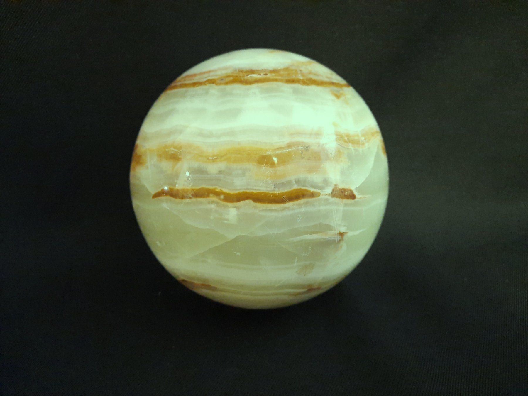Minerali & Pietre curative: ONYX Stein Kugel 2.72 Kg – Usato da Beinwil am See venduto da Restwert_Beinwil