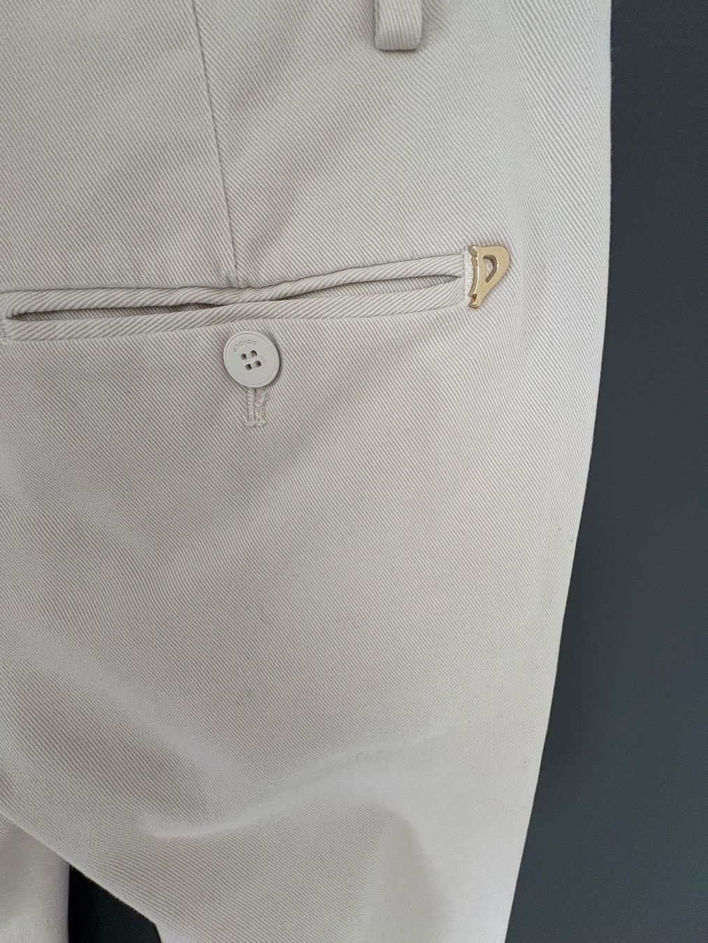 Dondup Pantaloni: Dondup Hose beige, Gr. 25 – Usato da Kilchberg venduto da boudoir076 3