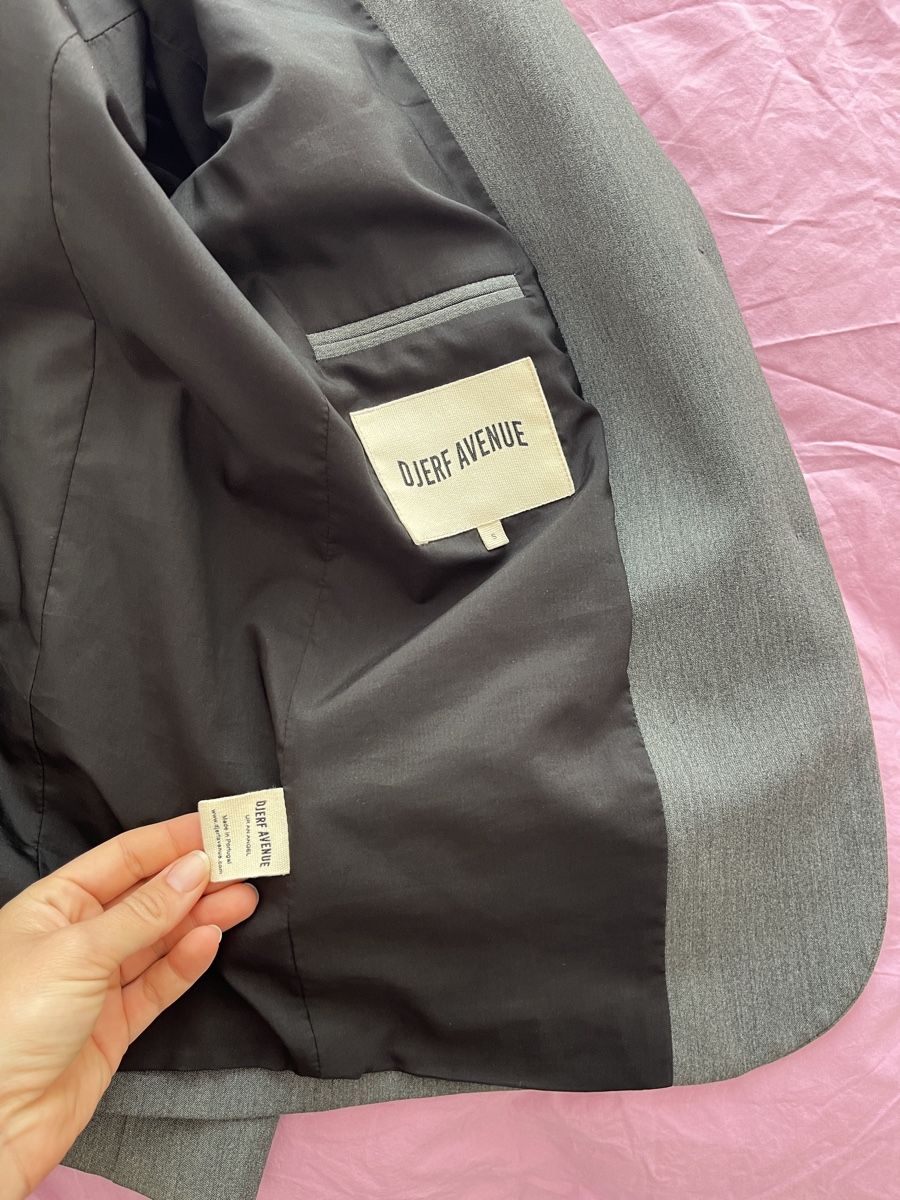 Djerf Avenue Giacche: Djerf avenue forever blazer grey – Usato da zürich venduto da schmid1234 7