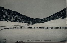 Militär, Cavannapass, Militärpatrouille