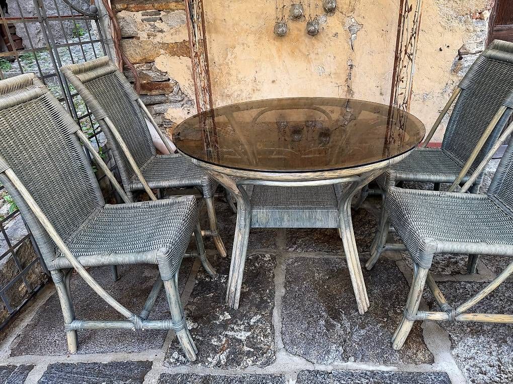 Set de table et chaises: Tavolo e sedie da giardino – D'occasion à Preonzo par Yderf50 4