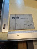 buch, heft, victoria vicky luxus, betreibsanleitung, 1958