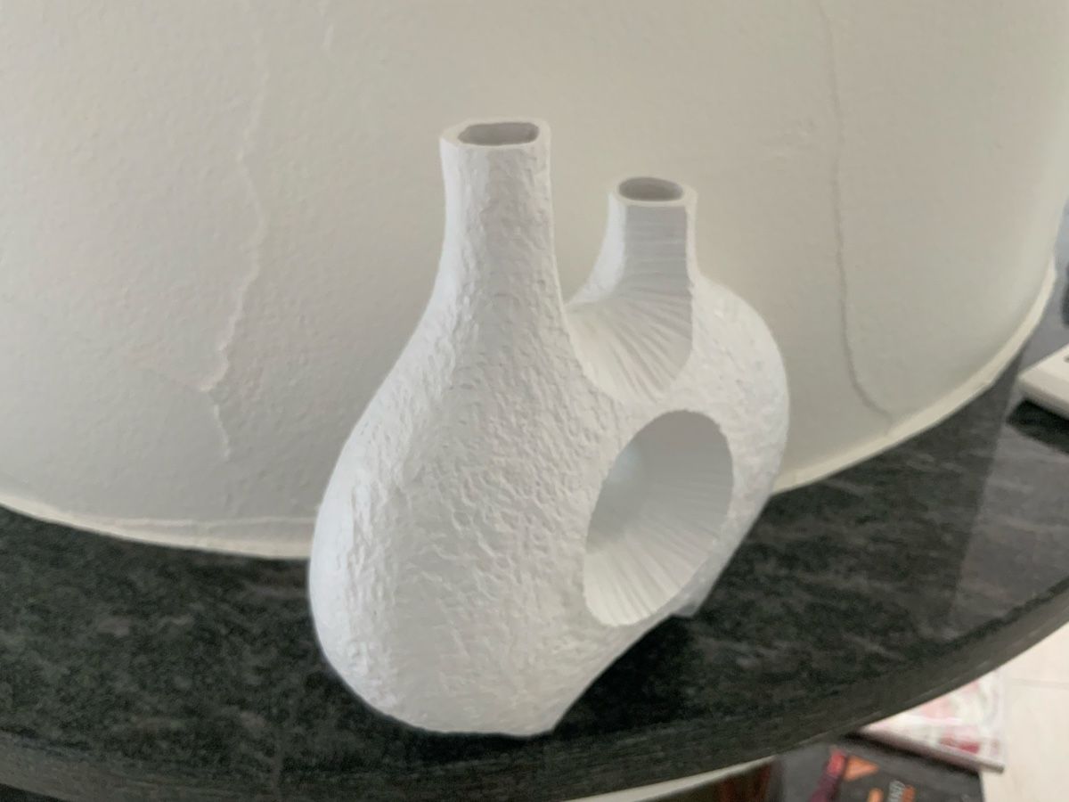 Vasi & Recipienti: Blumenvase, weiss, noch nie gebraucht – Nuovo e nell'imballaggio originale da Oberwil venduto da xdb_gw6t 1