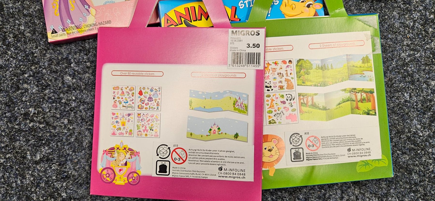 Sticker: 6x Sticker Set NEU – Nuovo e nell'imballaggio originale da Balgach venduto da silvia2030 1