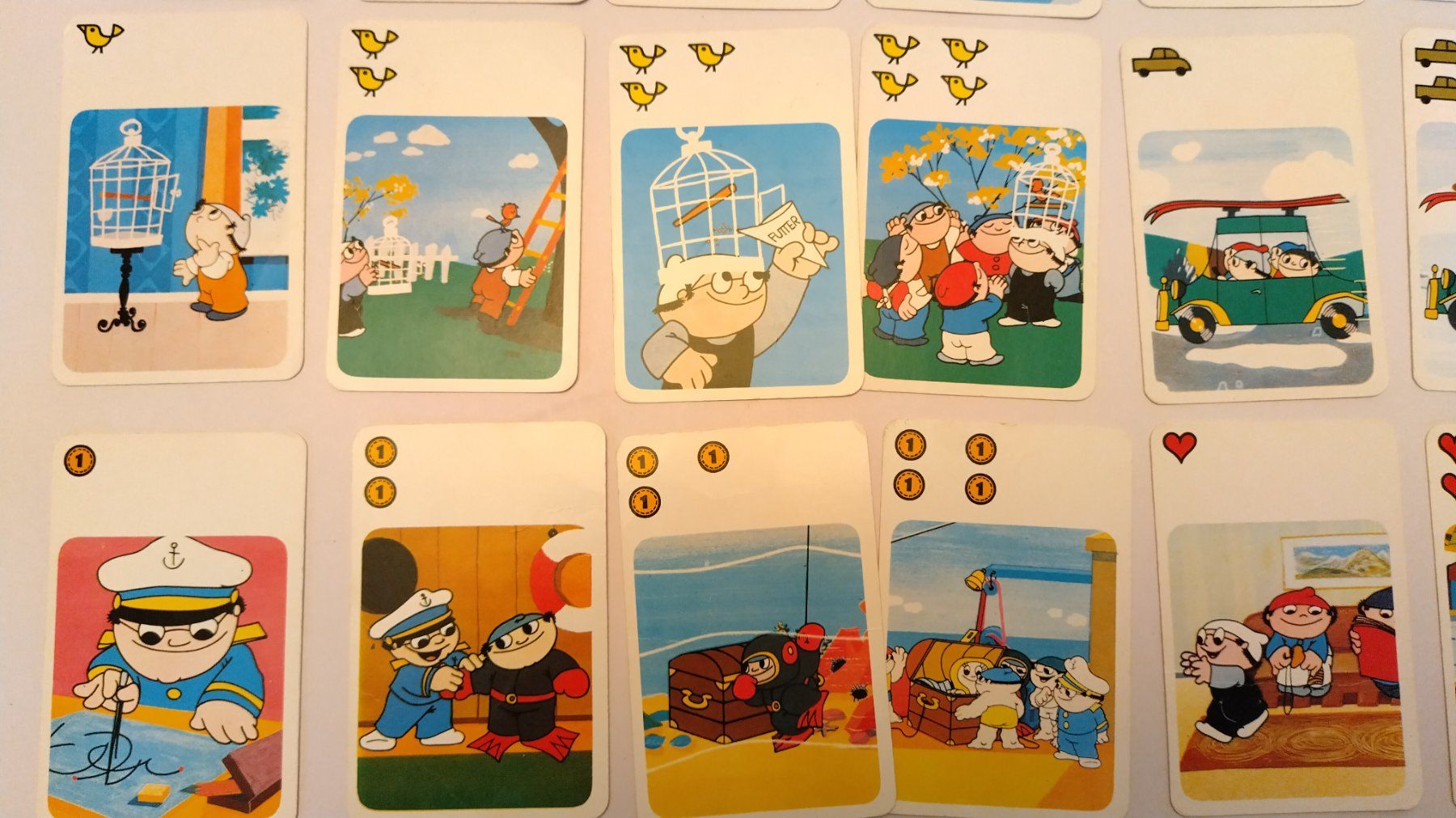 Giochi: Mainzelmännchen Quartett / 32 Karten ab Fr. 1.- – Usato da Bellach venduto da JingleJerry 5