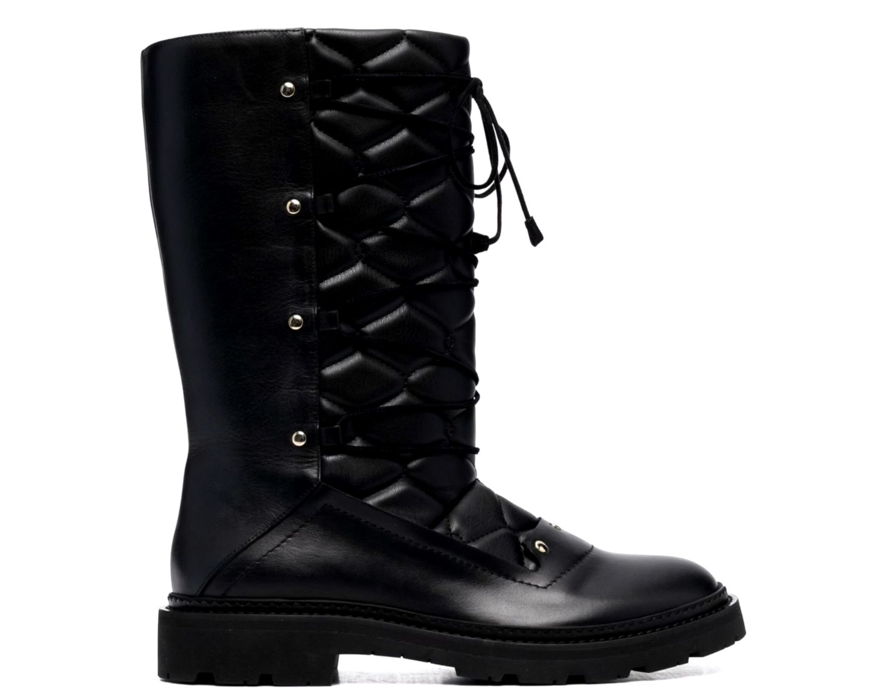 Bally Damenschuhe: Bally Stiefel mit Schnürungsimitation Gesteppt,39 – Neu und originalverpackt aus Volketswil von praxis12
