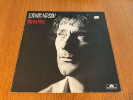 Ludwig Hirsch - Bis ins Herz - LP Schallplatte - Austropop