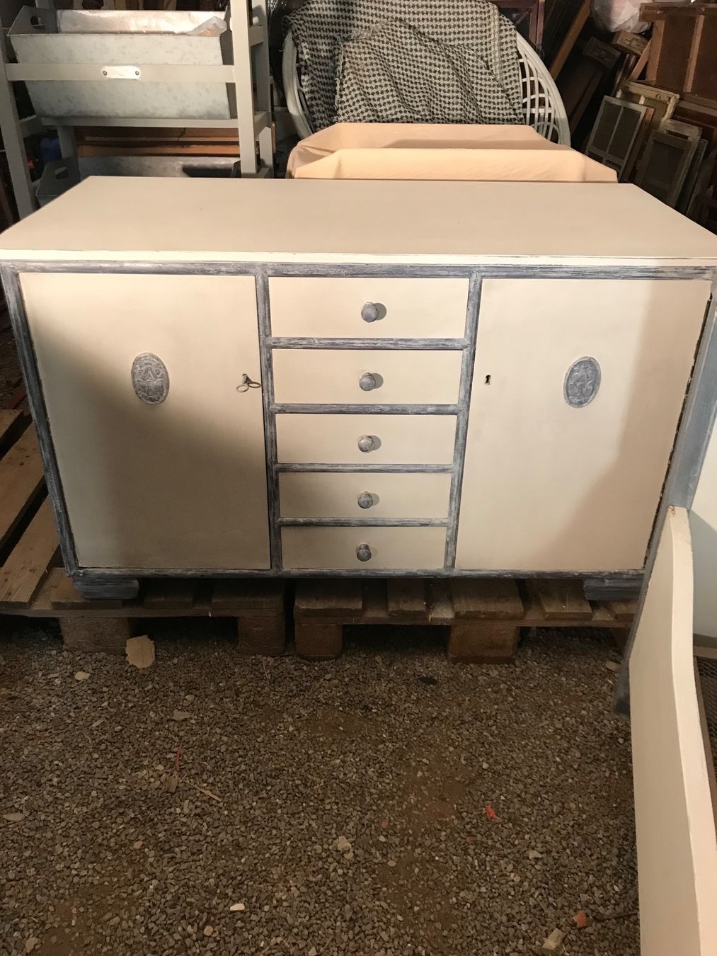 Letti: Vintage Bett und Kommode! – Usato da Schinznach Dorf venduto da Soba 9