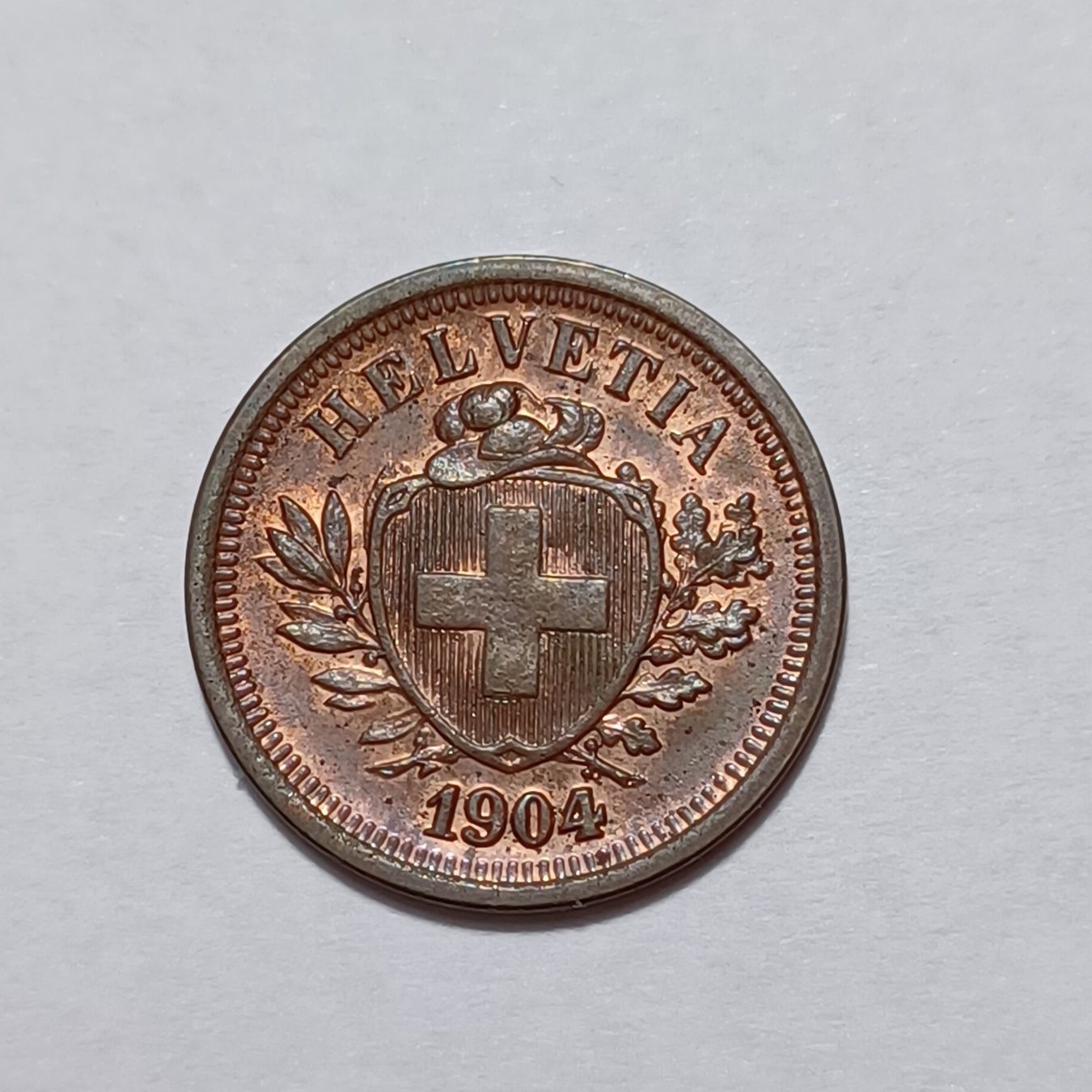 Tutti le monete: 1 Rappen 1904 stgl – Nuovo (secondo la descrizione) da Pfäffikon ZH venduto da Schweizer_Muenzen
