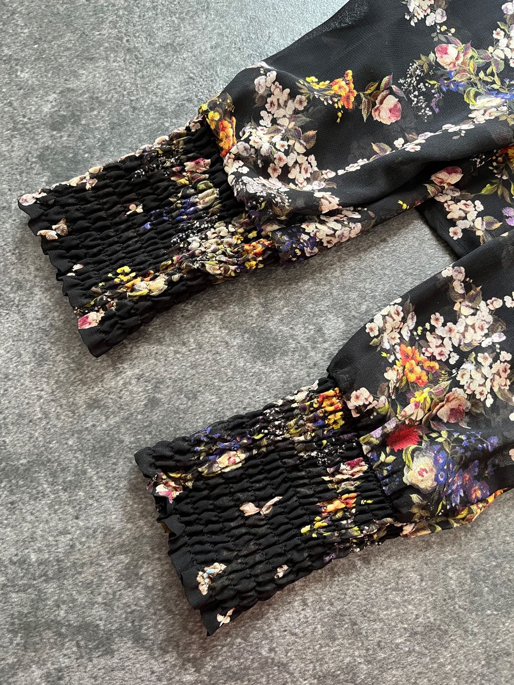 Camicette: Damen Bluse mit Blumenmuster - Größe S – Nuovo (secondo la descrizione) da Kilchberg ZH venduto da Ch.C 7