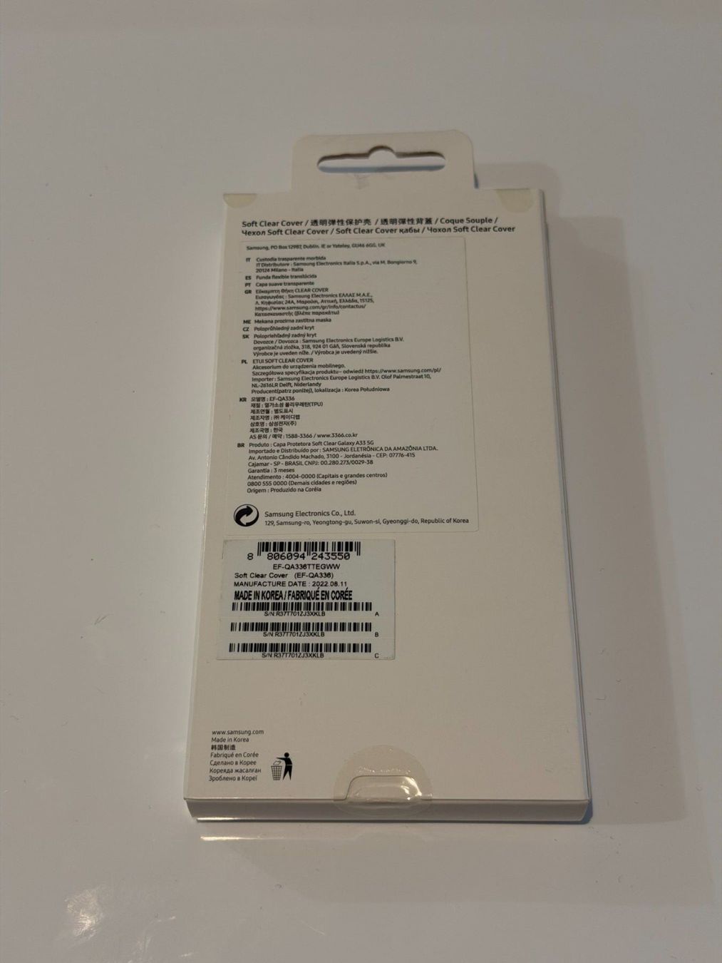 Samsung Coques & Protection écran: Samsung Galaxy A33 cover – Neuf avec emballage d'origine à Yverdon-les-Bains par AVRS.CH 1
