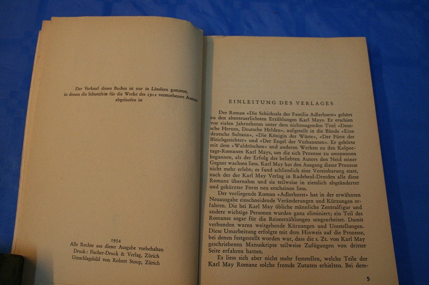 Libri: Karl May "Die Rache des Apachen" – Usato da Wettingen venduto da zibi137 2
