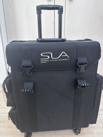 SLA Paris Kosmetikkoffer Rollkoffer mit vielen Fächern, Prof