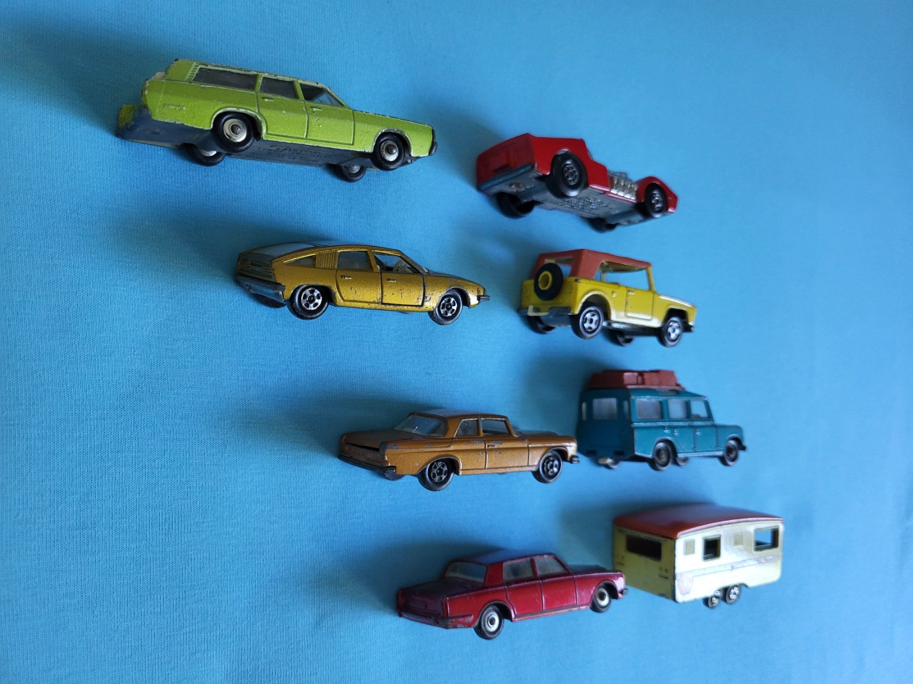 Matchbox Modellini d'auto: 8 x verschiedene Matchbox Autos/Trailer – Usato da Glattbrugg venduto da PhilKrill 3