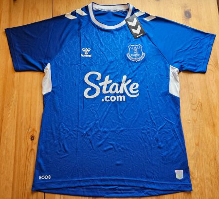 FC Everton Trikot NEU Hummel Grösse XL Stake Toffees Blues