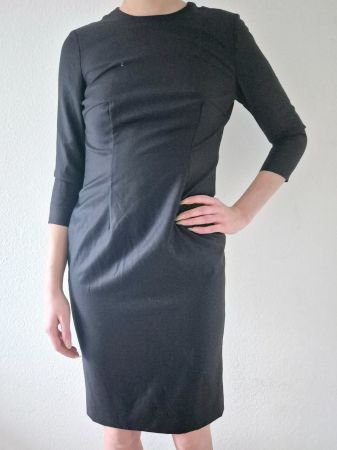 KLEID 590 €  KAZU COUTURE XS S 36 ZÜRICH TOP ZU JACKE MANTEL