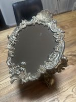 Vintage Spiegel Barock Rokoko Stil ,Metall – Engel – 34x25cm