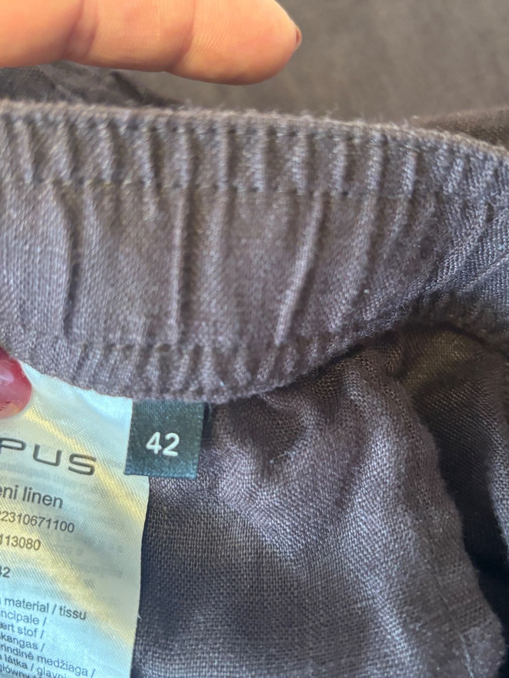 Opus Pantaloni: Opus Marlenehose 100% Leinen – Usato da St. Margrethen SG venduto da dijanaO 7