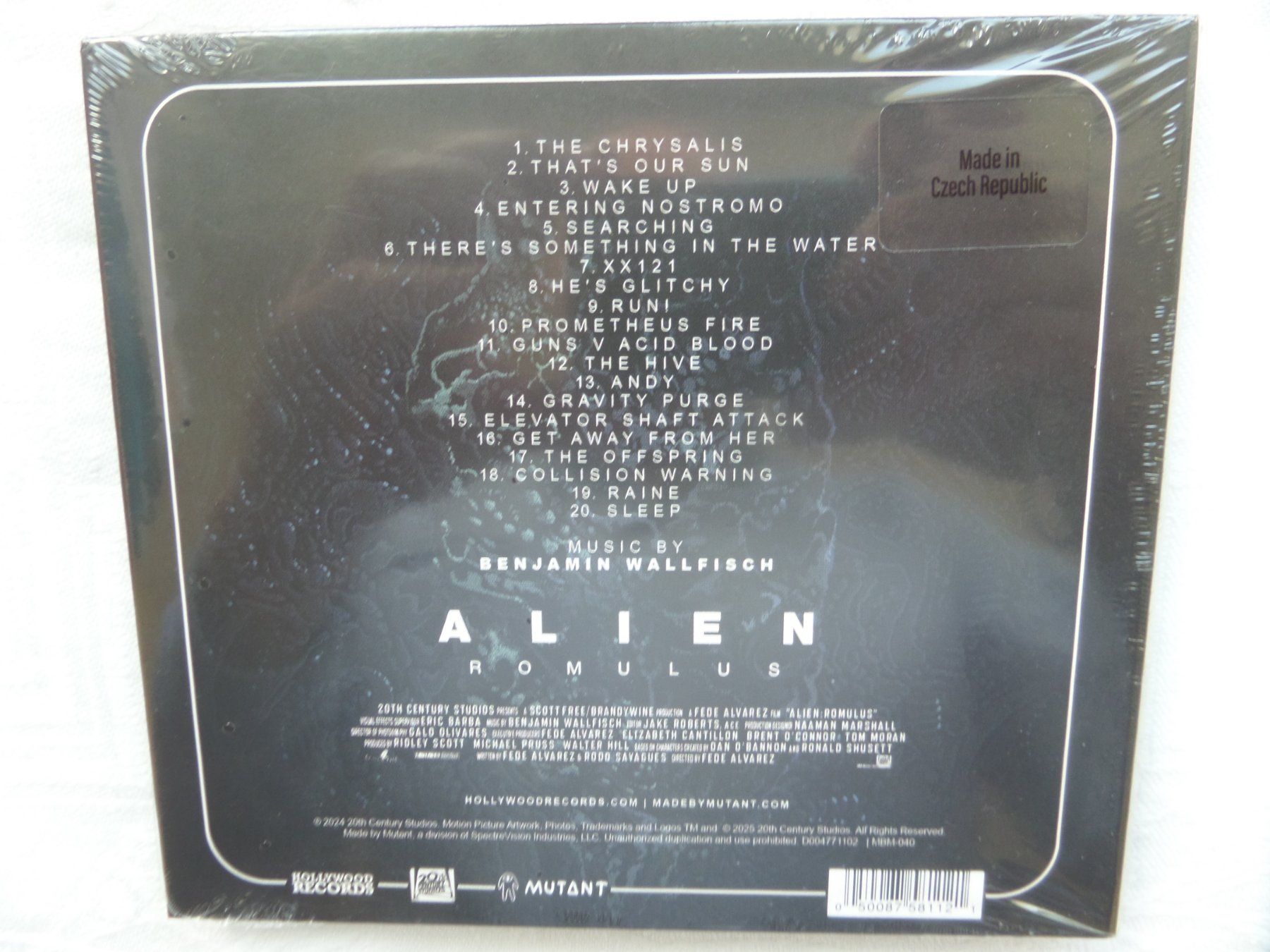 CDs: Benjamin Wallfisch - Alien Romulus – Neu und originalverpackt aus Genève von CDLPBookS 1
