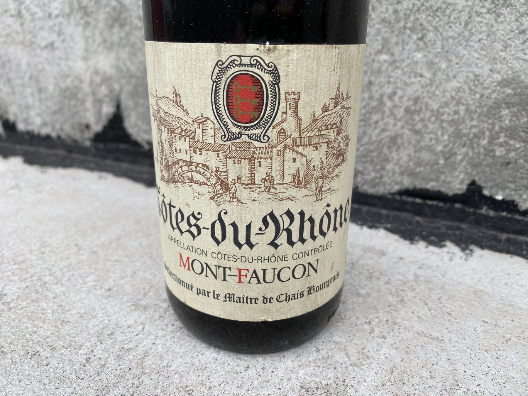 Vino: Cote du Rhone 1986 -  Wein 0.75l Flasche – Usato da Vacallo venduto da cri_229f 1