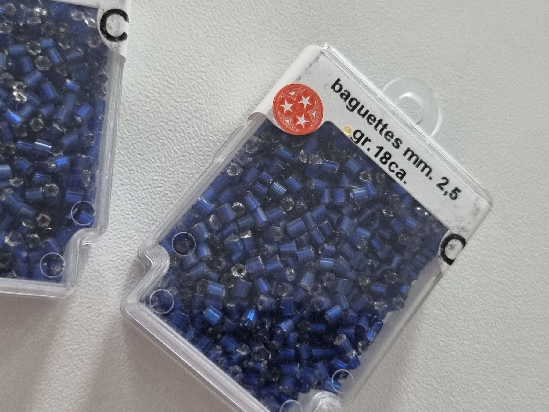 Perle (finte): Tre Stelle Blue Bugle Perlen DIY Set – Nuovo e nell'imballaggio originale da Mels venduto da DACRI 1