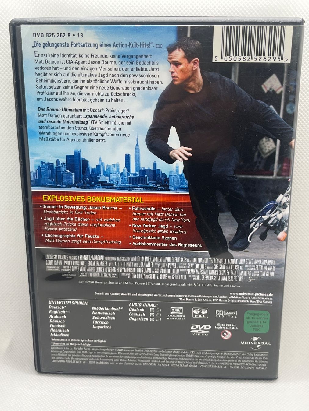 Tutti i DVDs: Das Bourne Ultimatum DVD – Usato da Hinterkappelen venduto da Kim1992 1