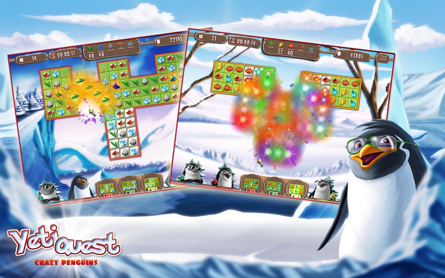 Nintendo Giochi: Yeti Quest Crazy Penguins  DS – Usato da Schüpfheim venduto da Games_Spielkonsolen 4