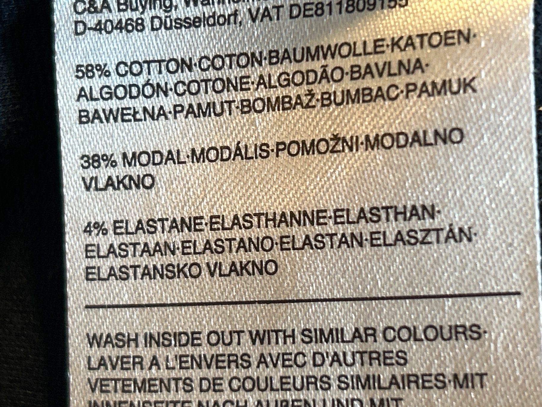 C&A Leggings: Damenhose dunkelblau von The Basics C&A Gr. M – Usato da Brunnen venduto da Nala2929 7