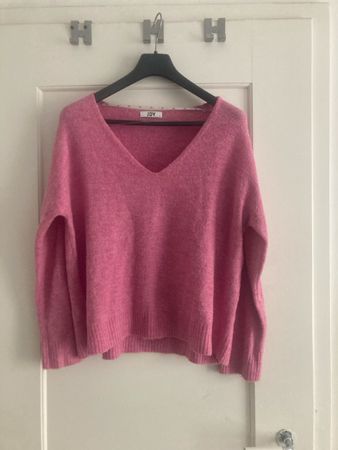JDY XL Rosa Pullover, kuschelig warm für den Winter!