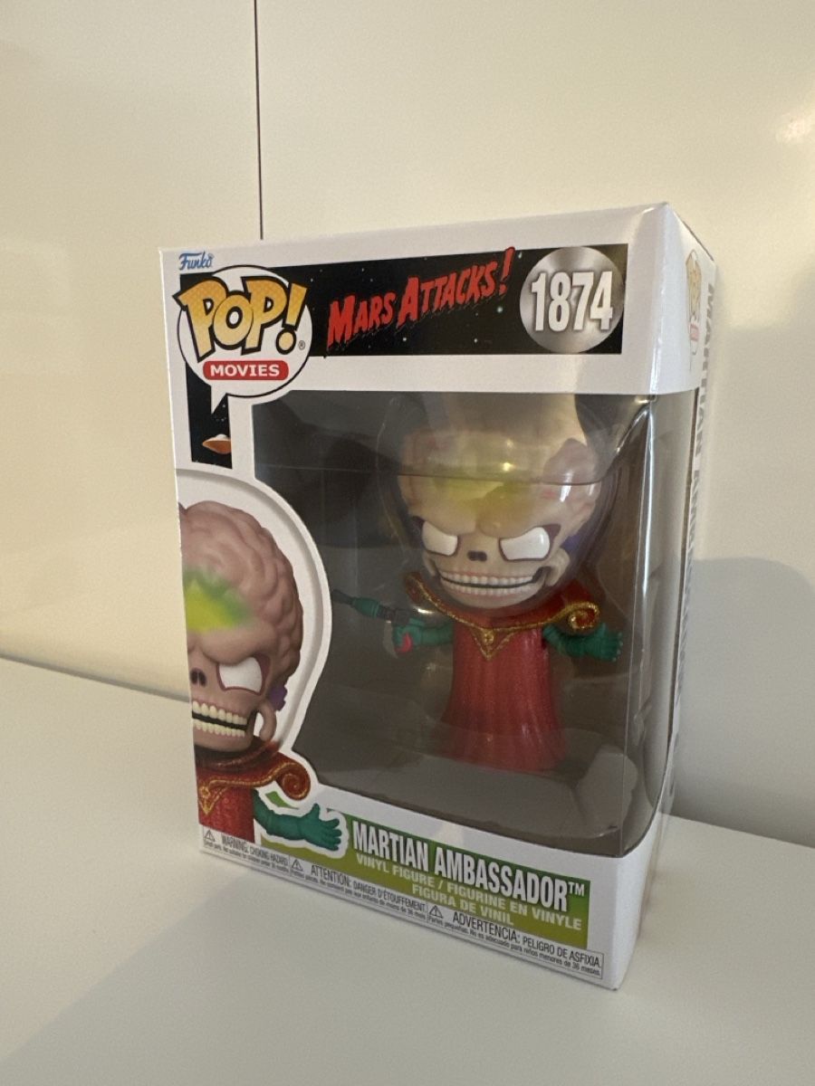 Funko Statuette: Funko Pop! Mars Attacks Martian Ambassador 1874 – Nuovo e nell'imballaggio originale da Mettmenstetten venduto da ppakeots