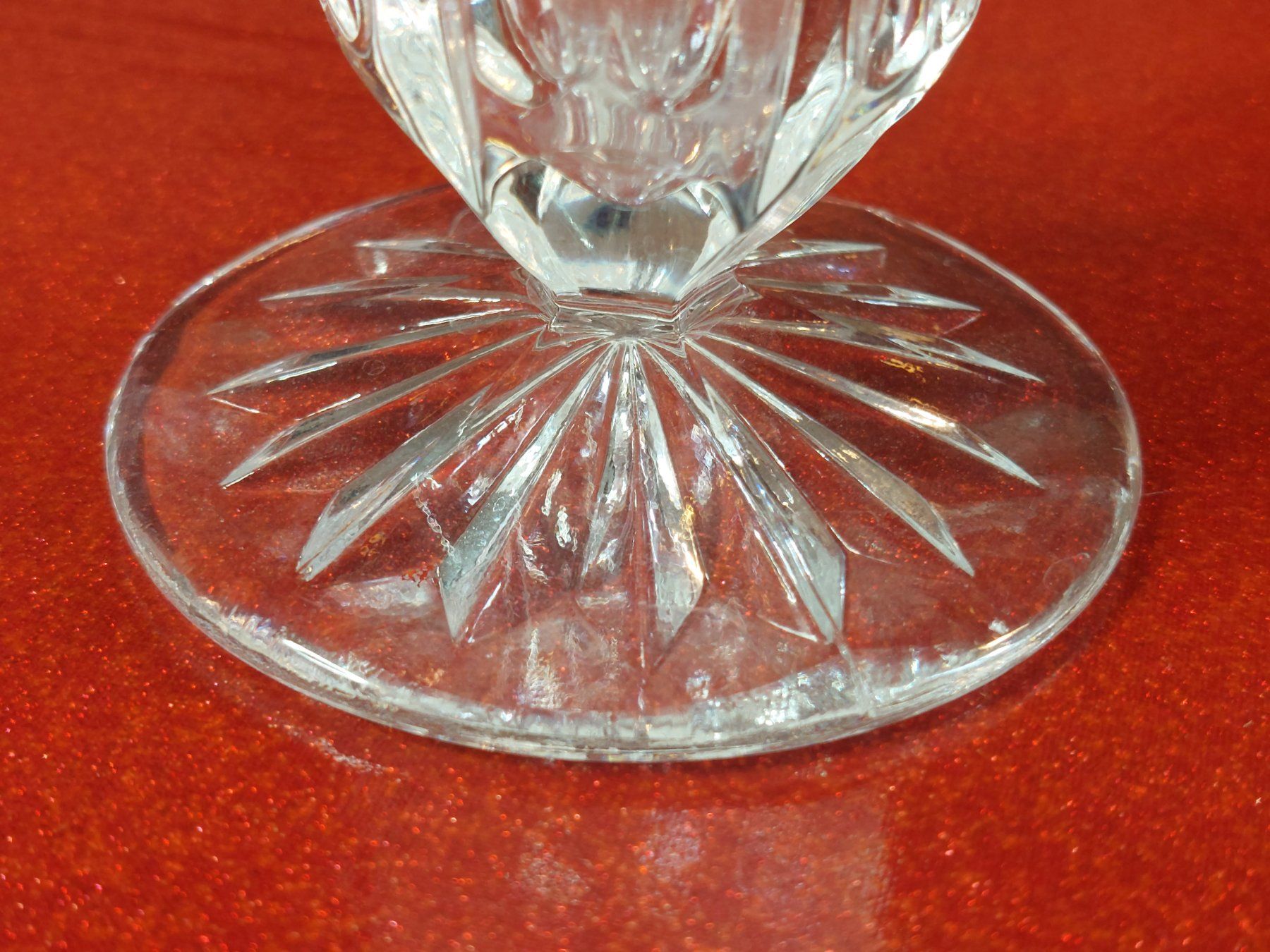 Vasi & Recipienti: Joli vase en verre sur pied – Usato da Lengnau BE venduto da Madame-Minouche 3