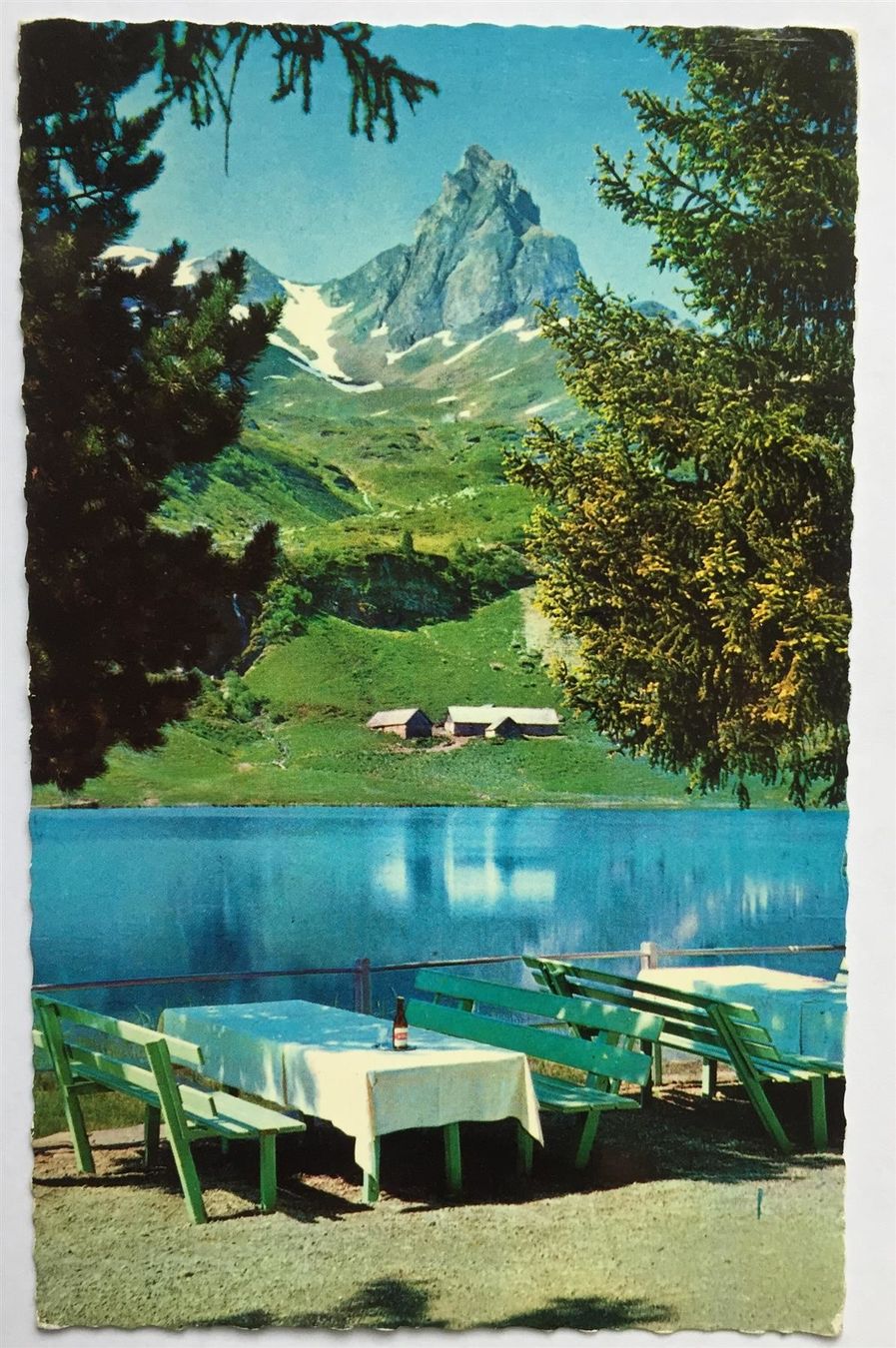 Cartoline postali: FLUMS Hotel Seebenalp Oberterzen – Nuovo (secondo la descrizione) da Jona venduto da philajona