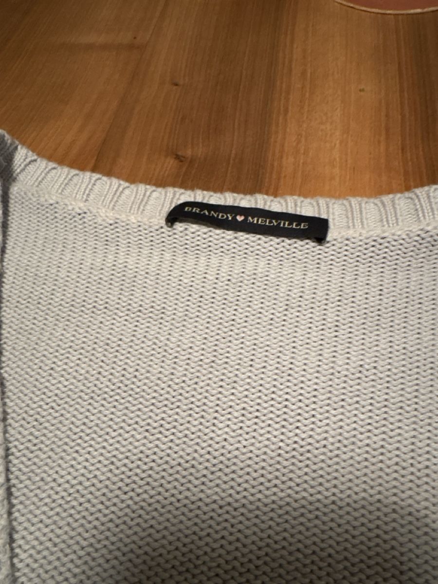 Brandy Melville Maglioni & Felpe: Brandy Melville Light Blue Cardigan – Usato da Zürich venduto da Asybb 1