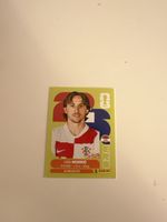 Panini Fussballkarte Luka Modric Kroatien neu