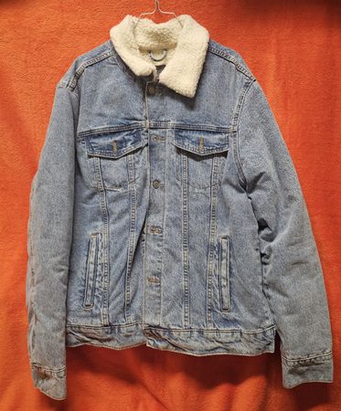 veste jeans rembouree Primark M Excellent Etat 