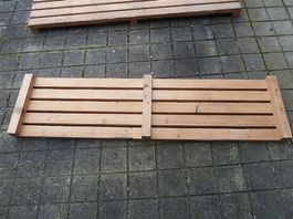 Holzrost Lattenrost massiv sehr schwer
